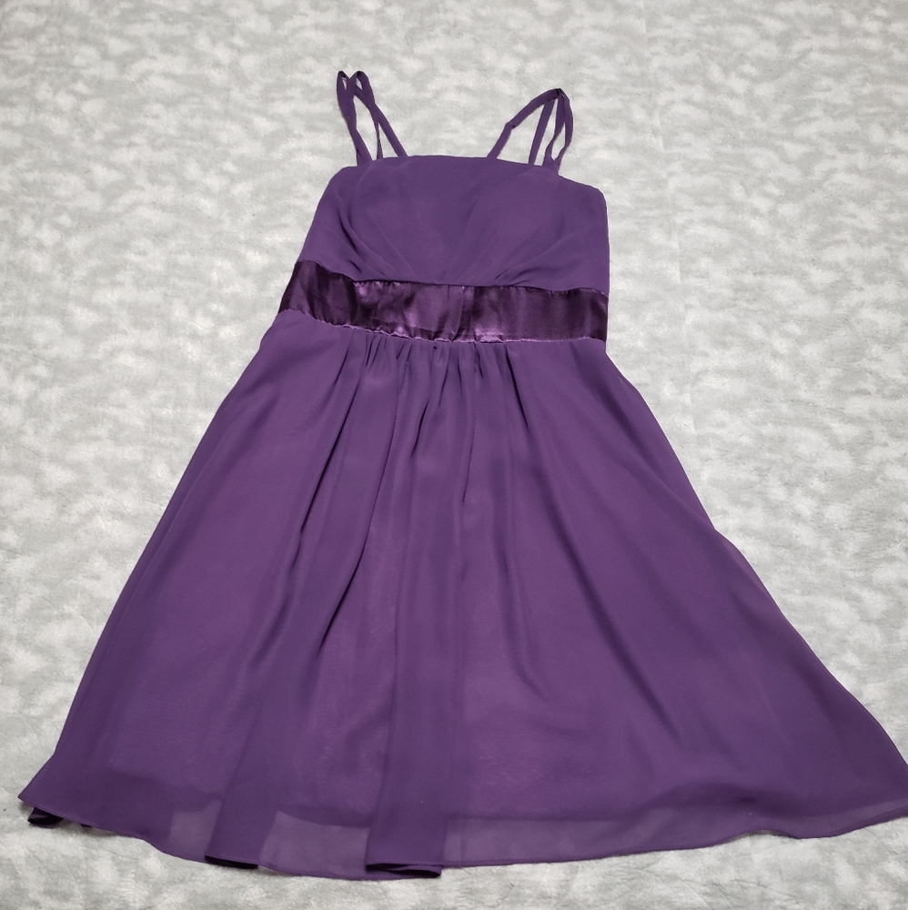 Purple coctail dress